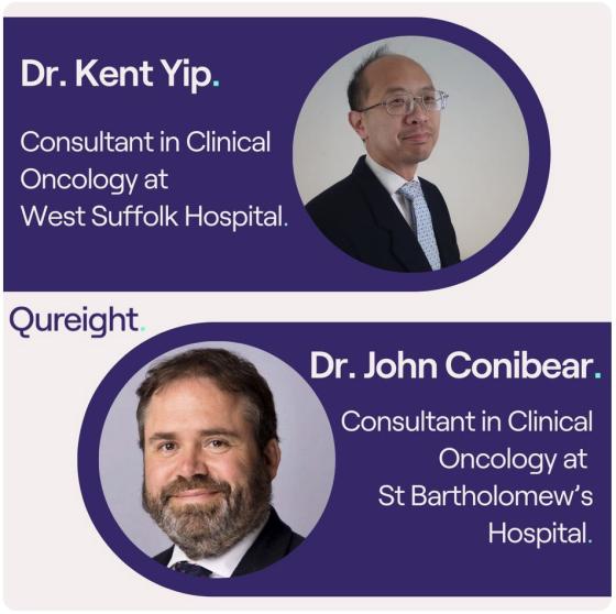 Cancer Specialists Kent Yip & John Conibear are joining the Qureight, Scientific Advisory Board