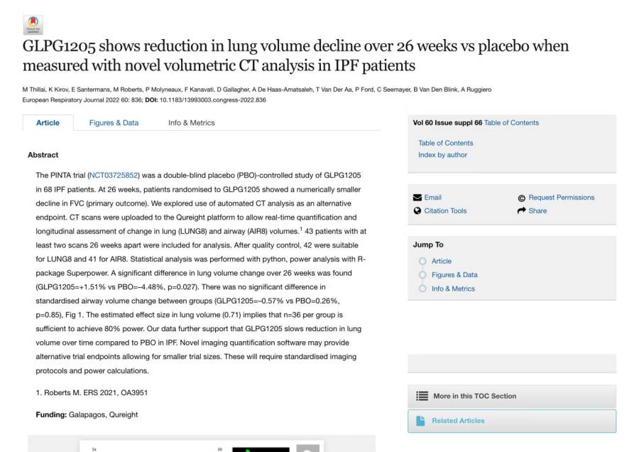 GLPG1205 ERS abstract